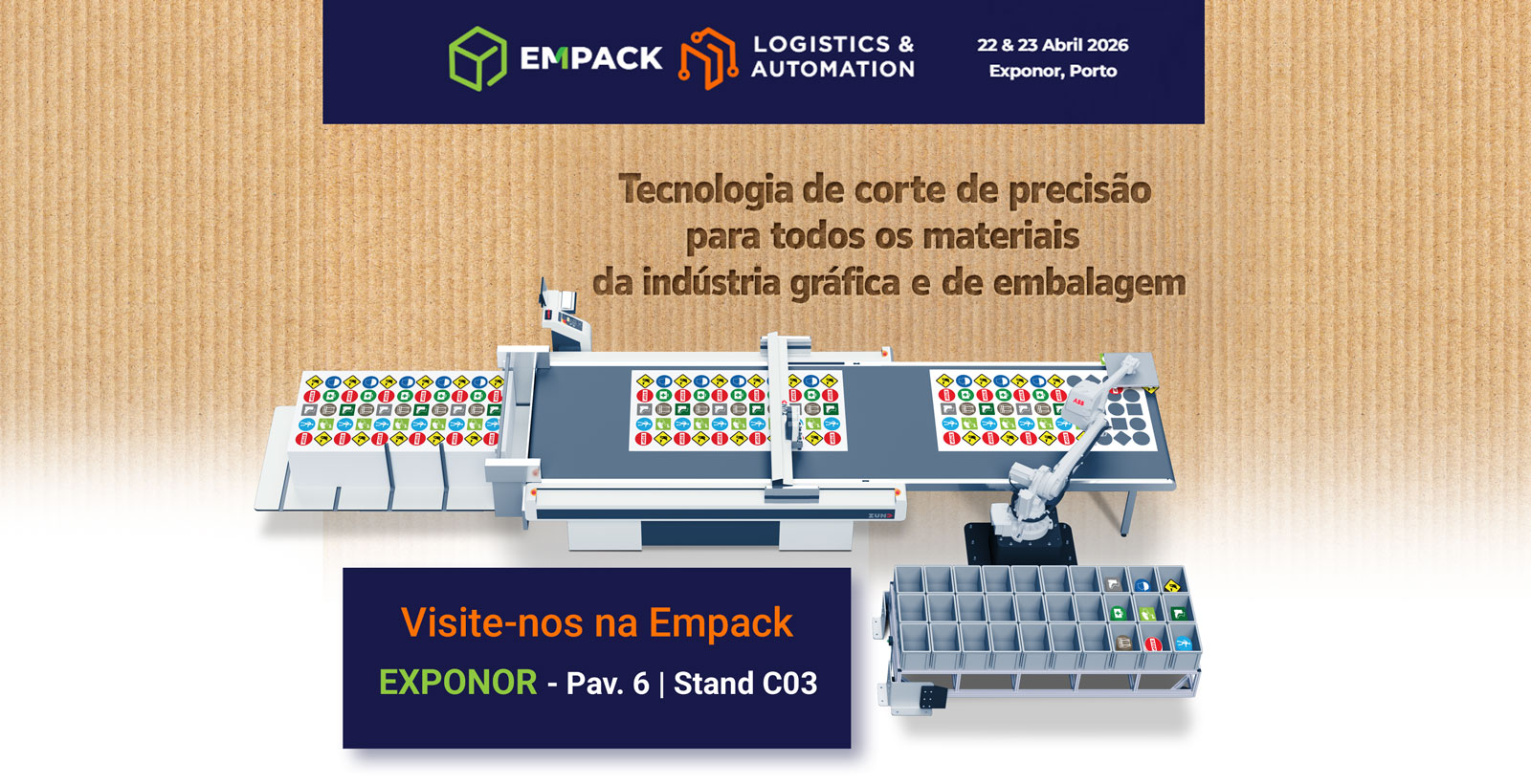Mind will be present at Empack & Logistics & Automation Porto 2026