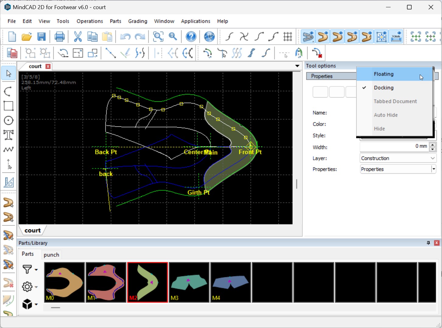 Improvements to Tool Options UI
