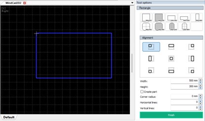 Improvements to Create Rectangle Tool